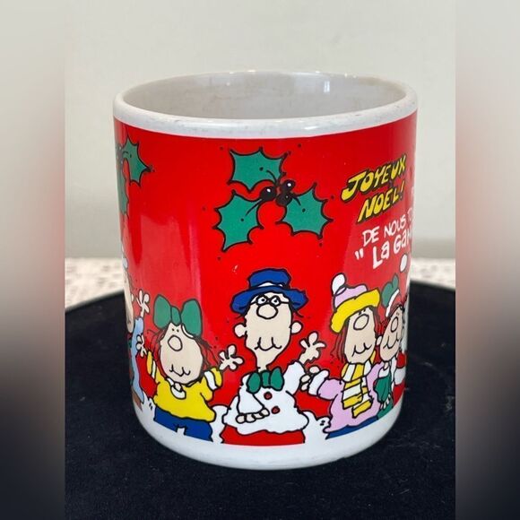 Made in KOREA || Vintage Christmas coffee mug || Mug coffee Christmas || - Picture 4 of 9